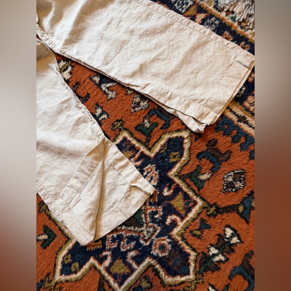 Athleta Retreat Linen High Rise Wide Leg Pant - Picture 15 of 16